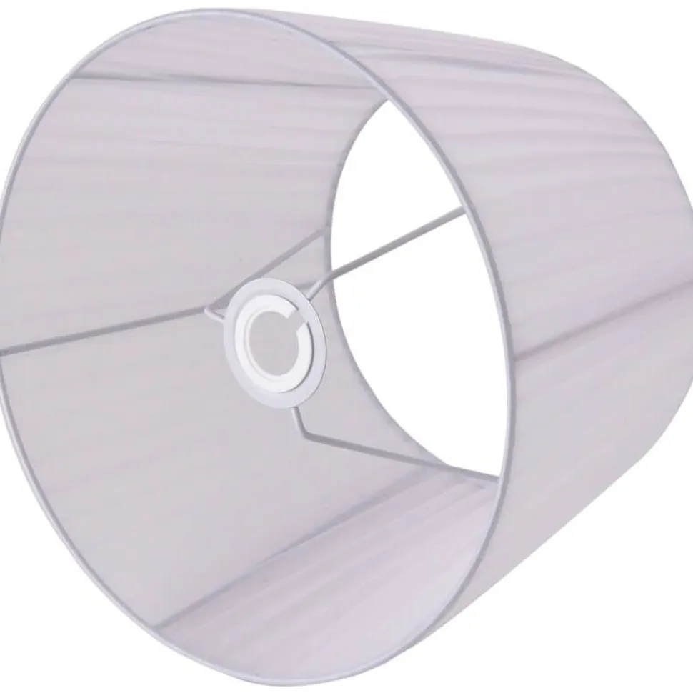 Varjostin FocusLight Organza Ø18cm, E14/E27, valkoinen