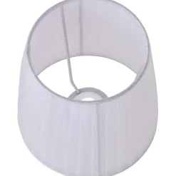 Varjostin FocusLight Organza Ø18cm, E14/E27, valkoinen