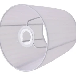 Varjostin FocusLight Organza Ø18cm, E14/E27, valkoinen