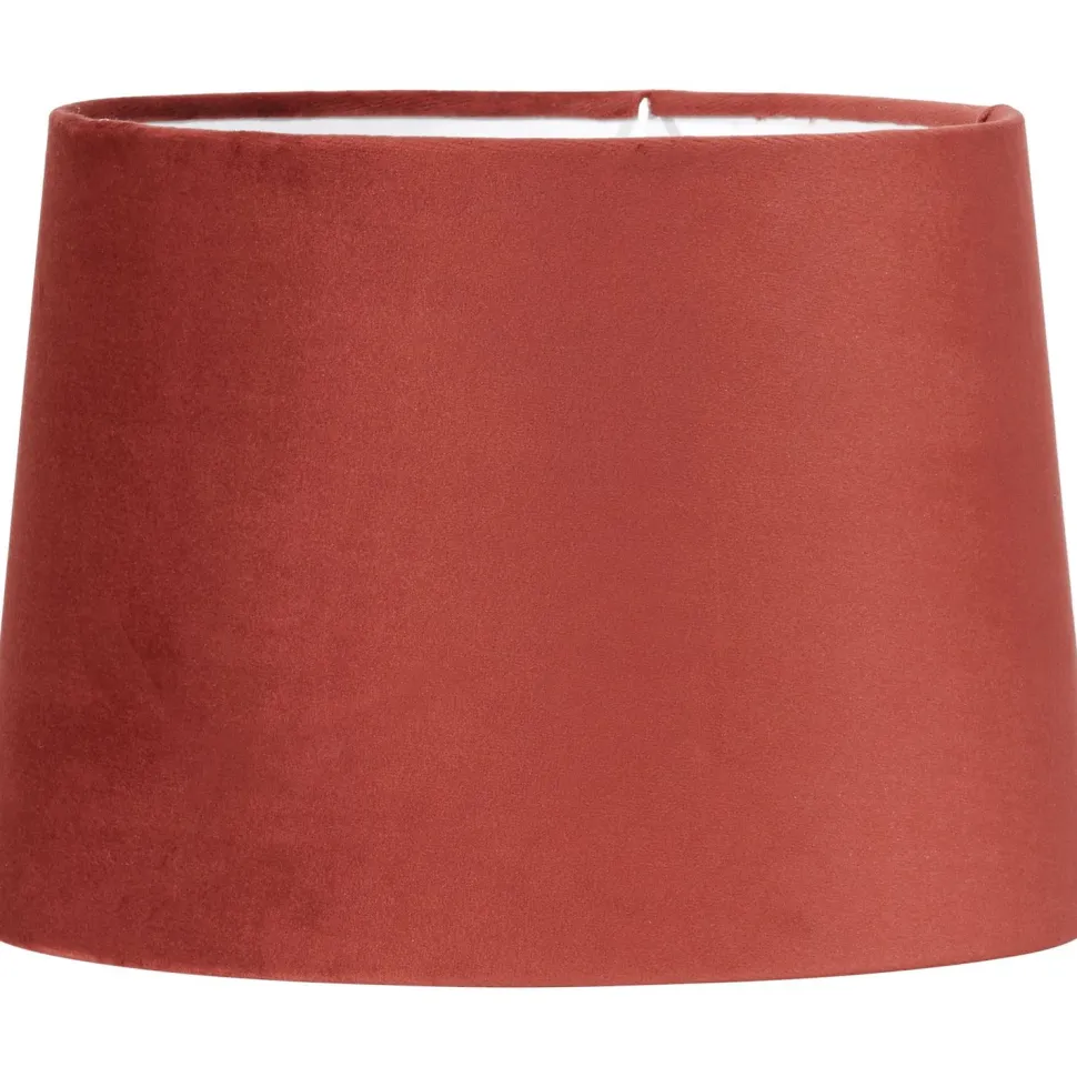 Varjostin PR Home Sofia samettivarjostin Ø 205/175 x 155 mm ruosteenpunainen