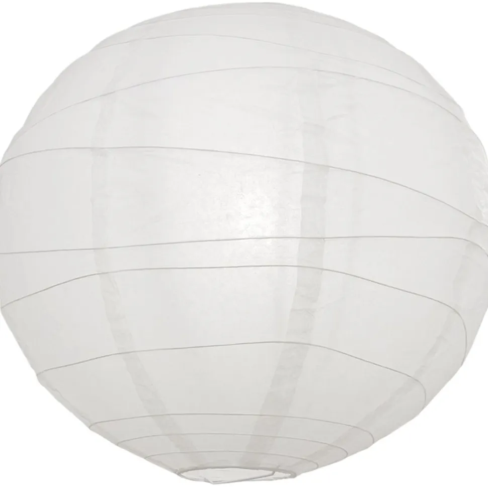 Varjostin Sessak Riisipaperi Ø 40 cm valkoinen