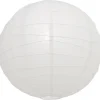 Varjostin Sessak Riisipaperi Ø 50 cm valkoinen