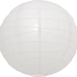 Varjostin Sessak Riisipaperi Ø 50 cm valkoinen
