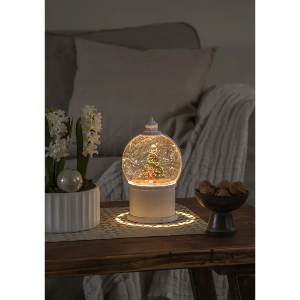 Vesilyhty Konstsmide Joulupukki ja joulukuusi, IP20, 1 x LED, ajastin, USB/paristokäyttöinen