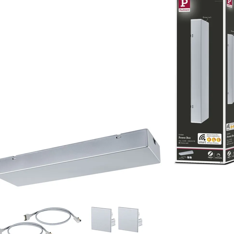 Virtalähde Paulmann Linion Power Box Zigbee 230/24V integroitu muuntaja signaalimusta