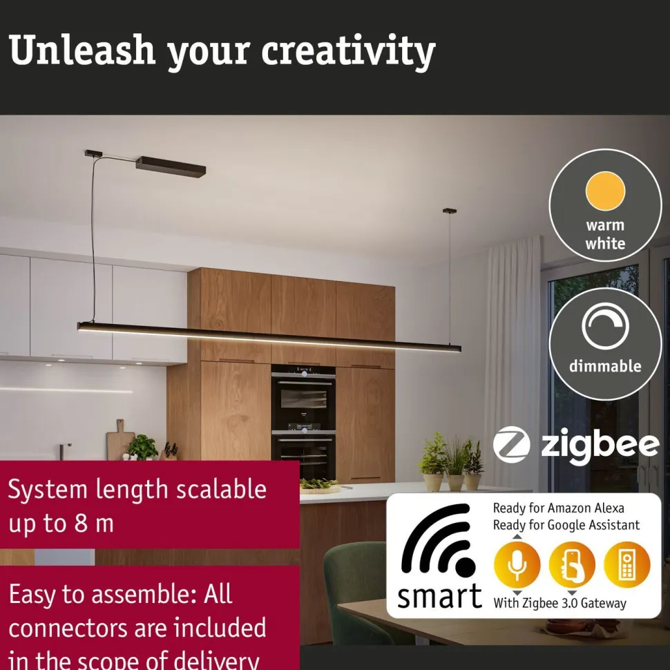 Virtalähde Paulmann Linion Power Box Zigbee 230/24V integroitu muuntaja signaalimusta