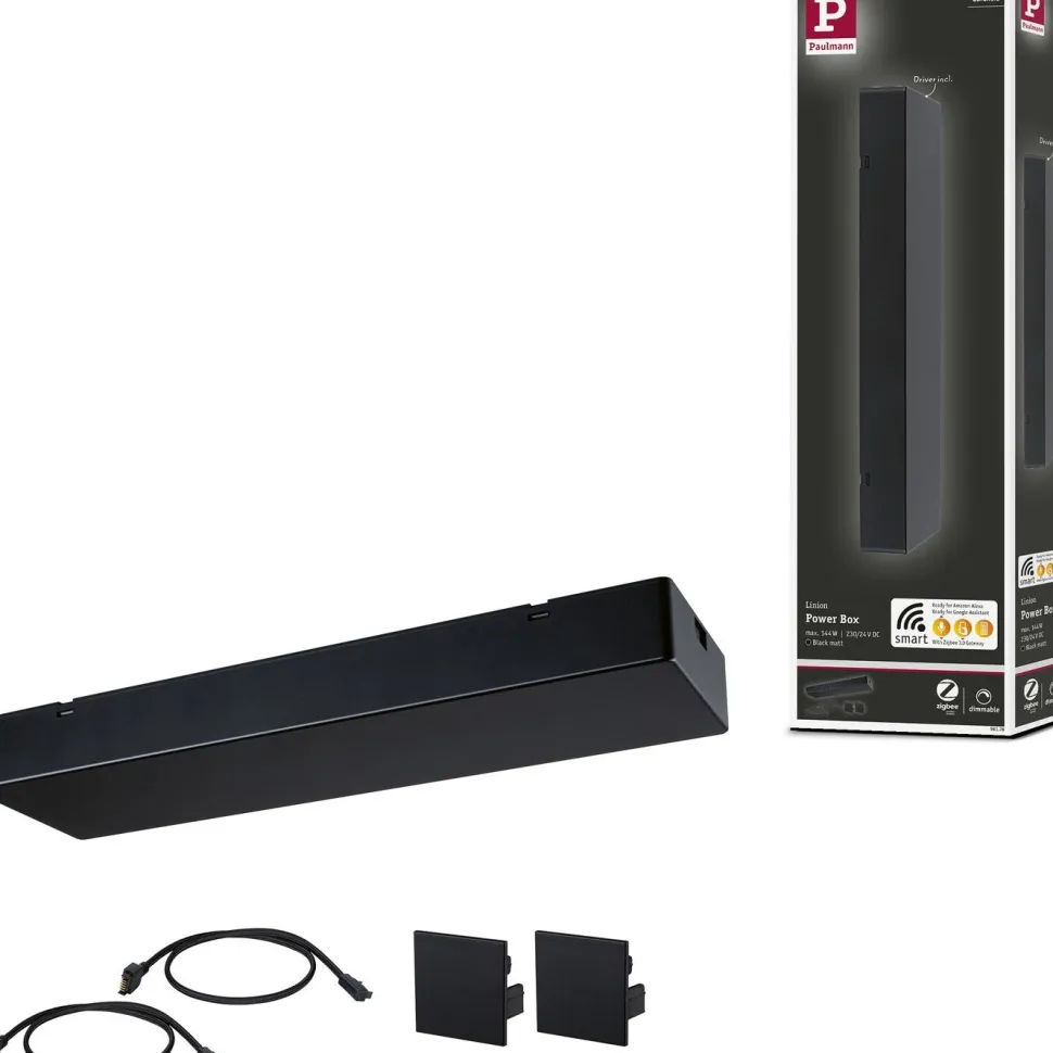 Virtalähde Paulmann Linion Power Box Zigbee 230/24V integroitu muuntaja signaalimusta