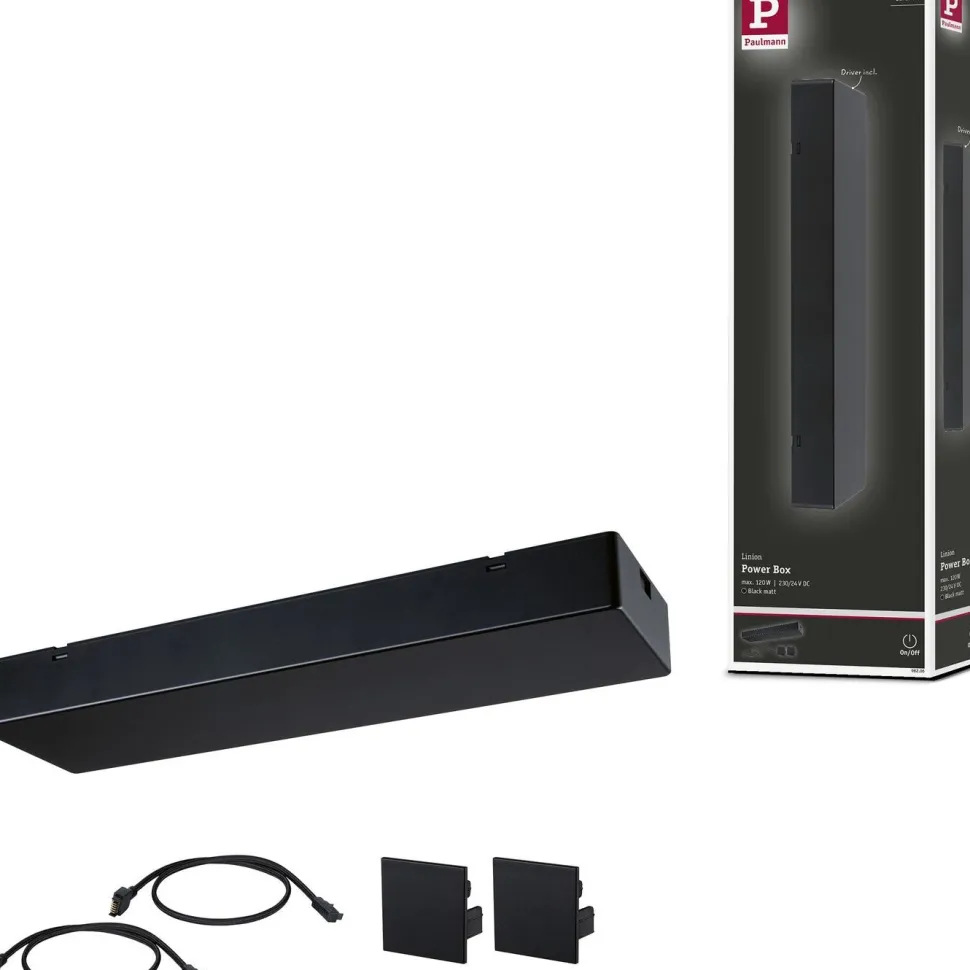 Virtalähde Paulmann Linion Power Box 230/24V max. 120W integroitu muuntaja signaalimusta