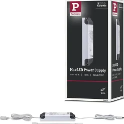 Virtalähde Paulmann MaxLED, 230/24V, 40VA, valkoinen
