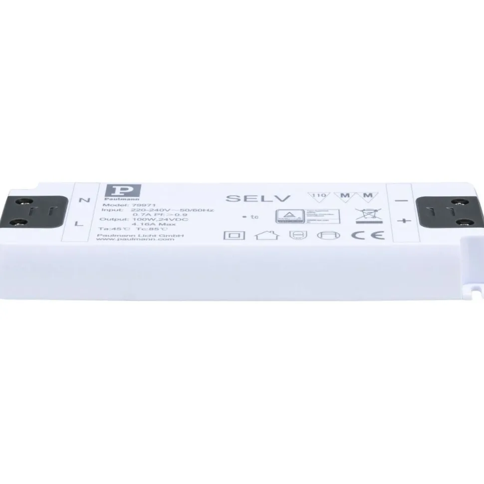 Virtalähde Paulmann ProStrip, 230/24V, 20VA, valkoinen