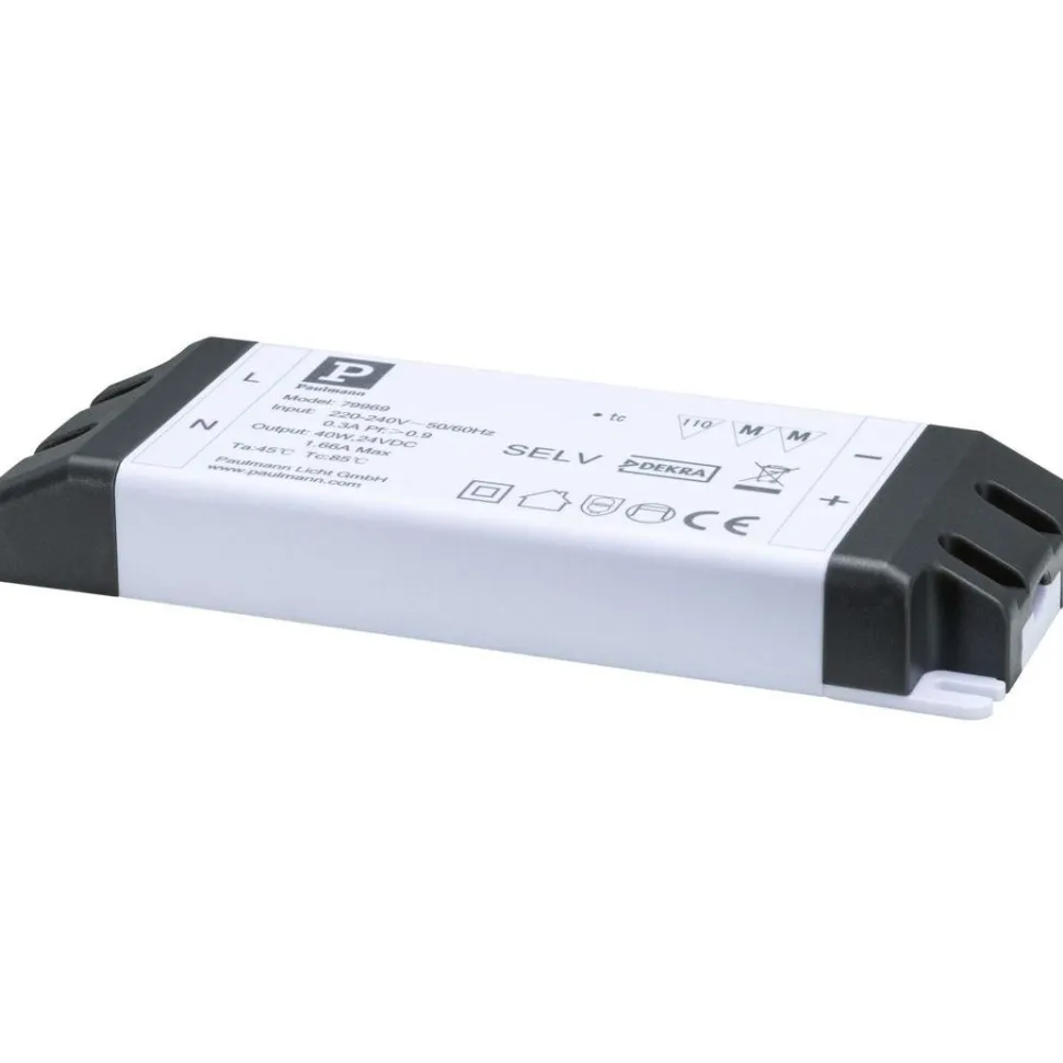 Virtalähde Paulmann ProStrip, 230/24V, 20VA, valkoinen