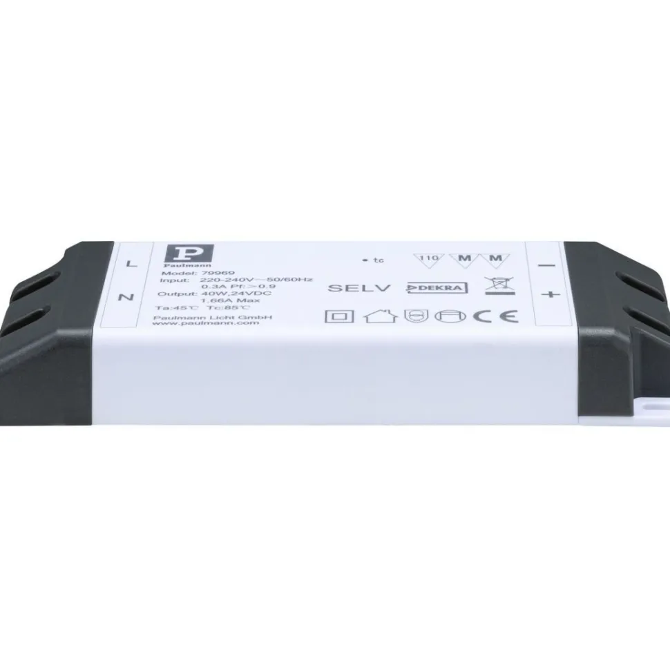 Virtalähde Paulmann ProStrip, 230/24V, 20VA, valkoinen