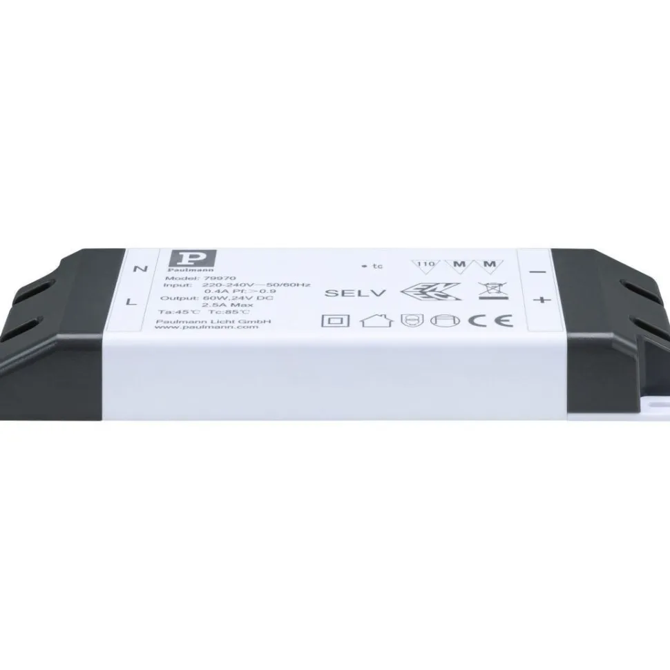 Virtalähde Paulmann ProStrip, 230/24V, 20VA, valkoinen