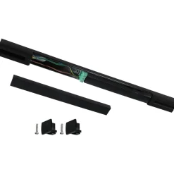Virtasyöttö Paulmann URail Zigbee 3.0 keskisyöttö 304x21mm max. 100W mattamusta