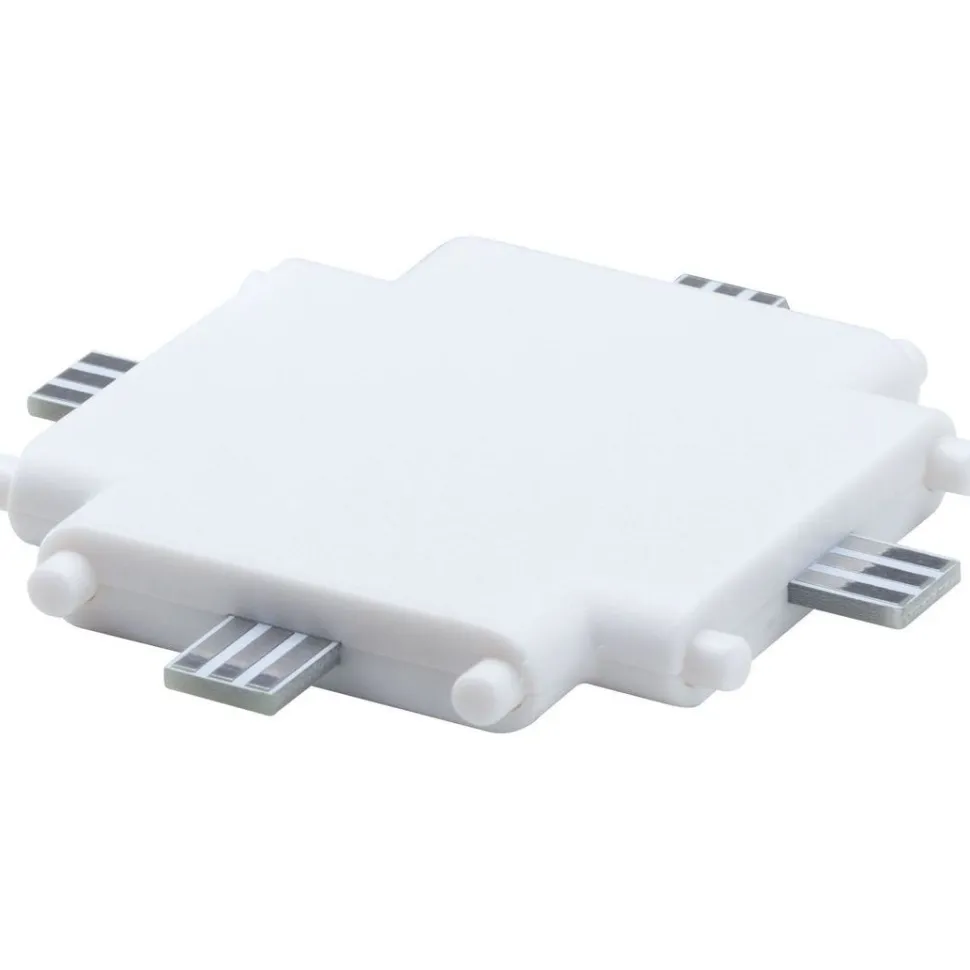 X-liitin Paulmann Clever Connect Border, 50x50mm, mattavalkoinen