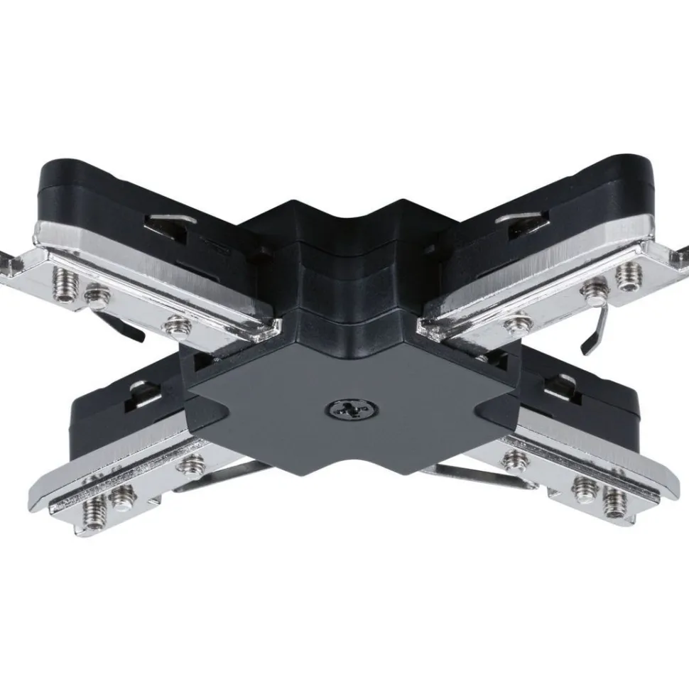 X-liitin Paulmann URail Light&Easy, 104x104mm, mattamusta