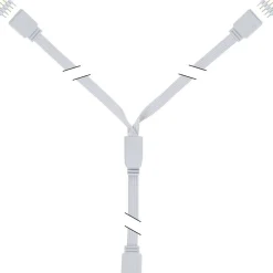 Y-jakaja MaxLED, 30x12mm, max.144W, valkoinen