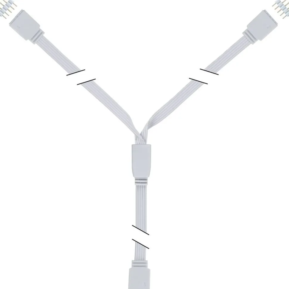Y-jakaja MaxLED, 30x12mm, max.144W, valkoinen