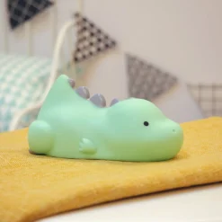 Yövalo Reer Lazy Friends Dino paristokäyttöinen vihreä